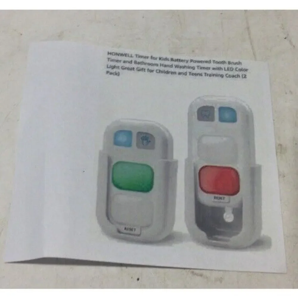 HONWELL Timer for Kids Tooth Brush Timer and Bathroom Hand‎ Washing